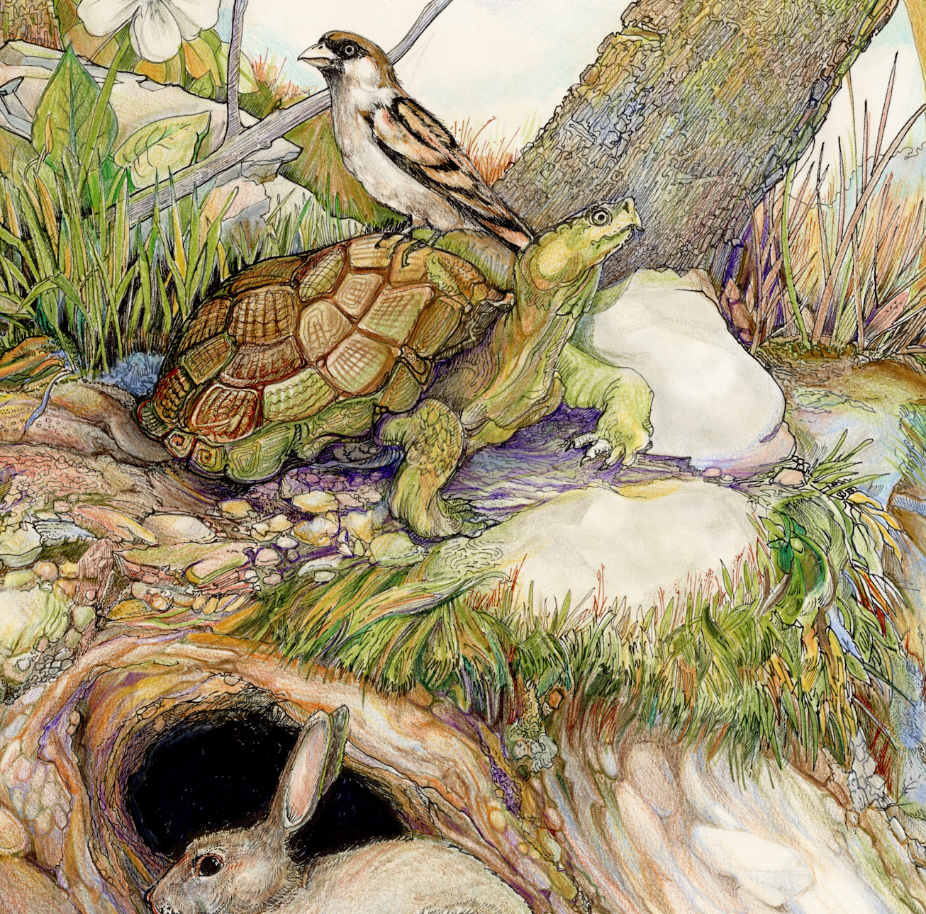 "The Woodland Turtle" Collectable Ceramic