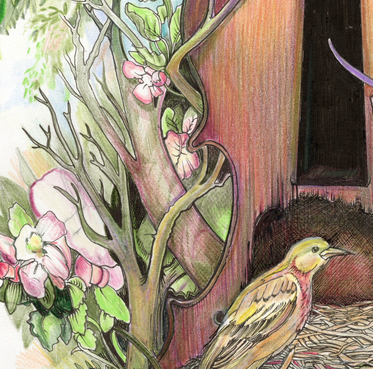 Once there was an Apple Tree Ceramic