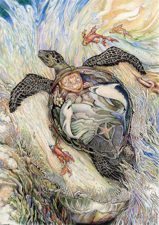 Tattooed Turtle 3 - The Warrior