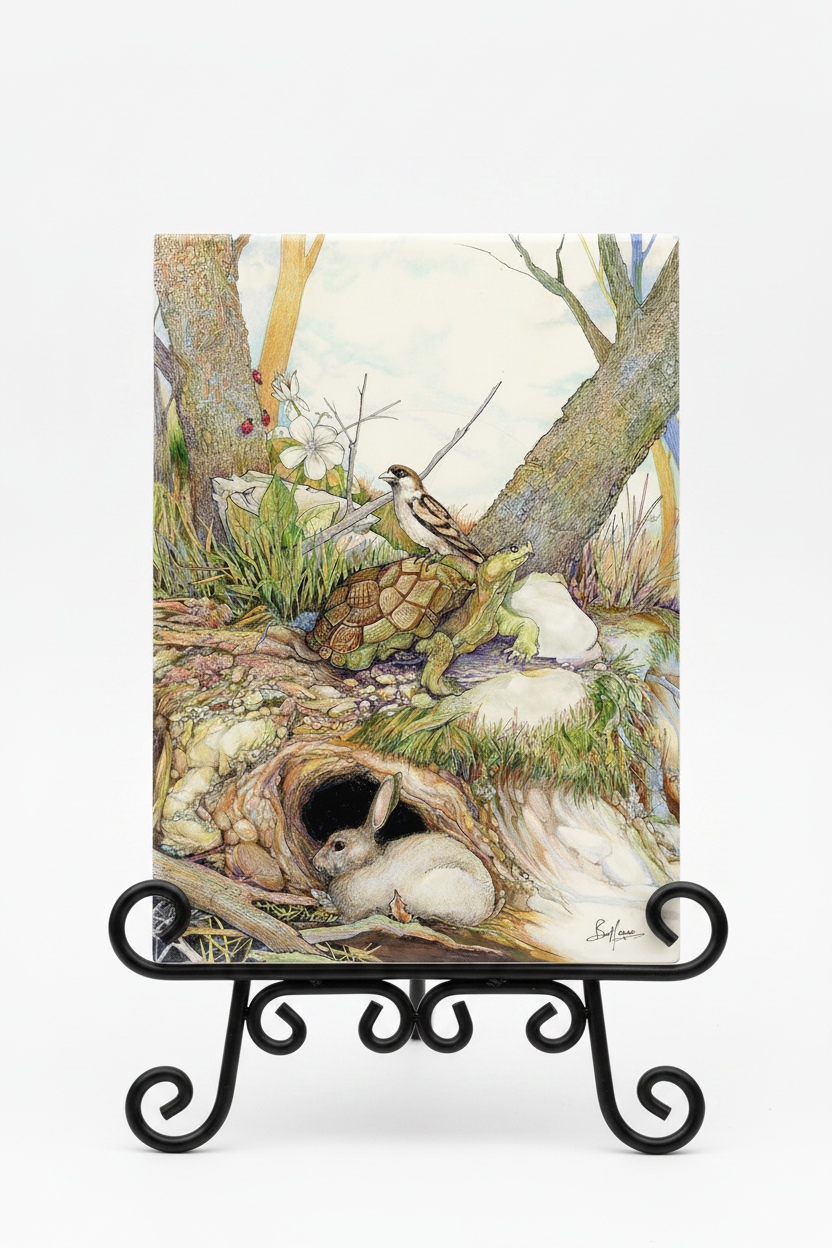 "The Woodland Turtle" Collectable Ceramic